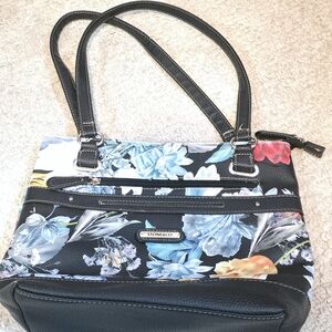 Stone & Co. Black Floral Women's Bag